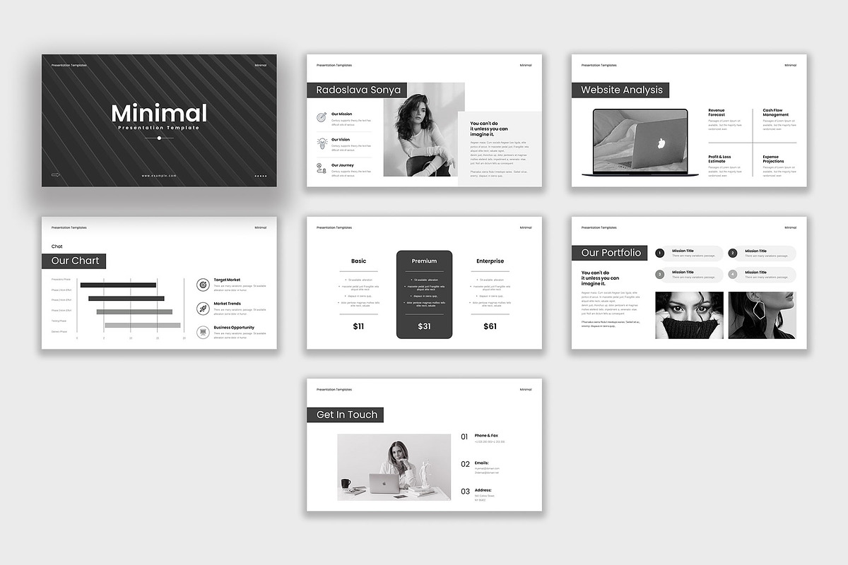 Minimal Presentation Template, a Presentation Template by Pradaxa (Photo 3 of 7)