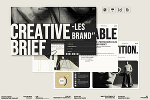 CREATIVE BRIEF PRESENTATION TEMPLATE, a Presentation Template by Aura Agency