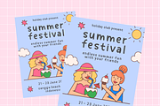 Sunday Flower - Playful Font, a Handwritten Font by Keithzo (Thumbnail 3 of 7)