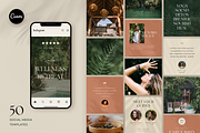 Retreat Social Media Templates, a Social Media Template by S K Y B O X (Thumbnail 1 of 10)