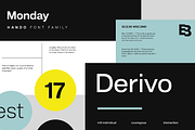 Hando; 20 Fonts of Sans Serif, a Sans Serif Font by Eko Bimantara (Thumbnail 2 of 7)
