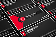 Modern Corporate Business Card CM010, a Business Card Template by annozio (Thumbnail 4 of 4)
