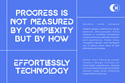Miroge | Modern Futuristic SansSerif, a Sans Serif Font by Ermedia Studio (Thumbnail 8 of 10)