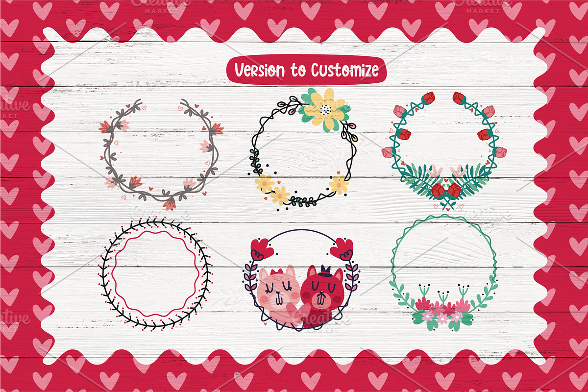 12 Valentines day sublimation print, an Illustration by himoki (Photo 3 of 4)