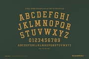 Field House – A Rustic Athletic Font, a Font by Komet & Flicker (Thumbnail 14 of 15)