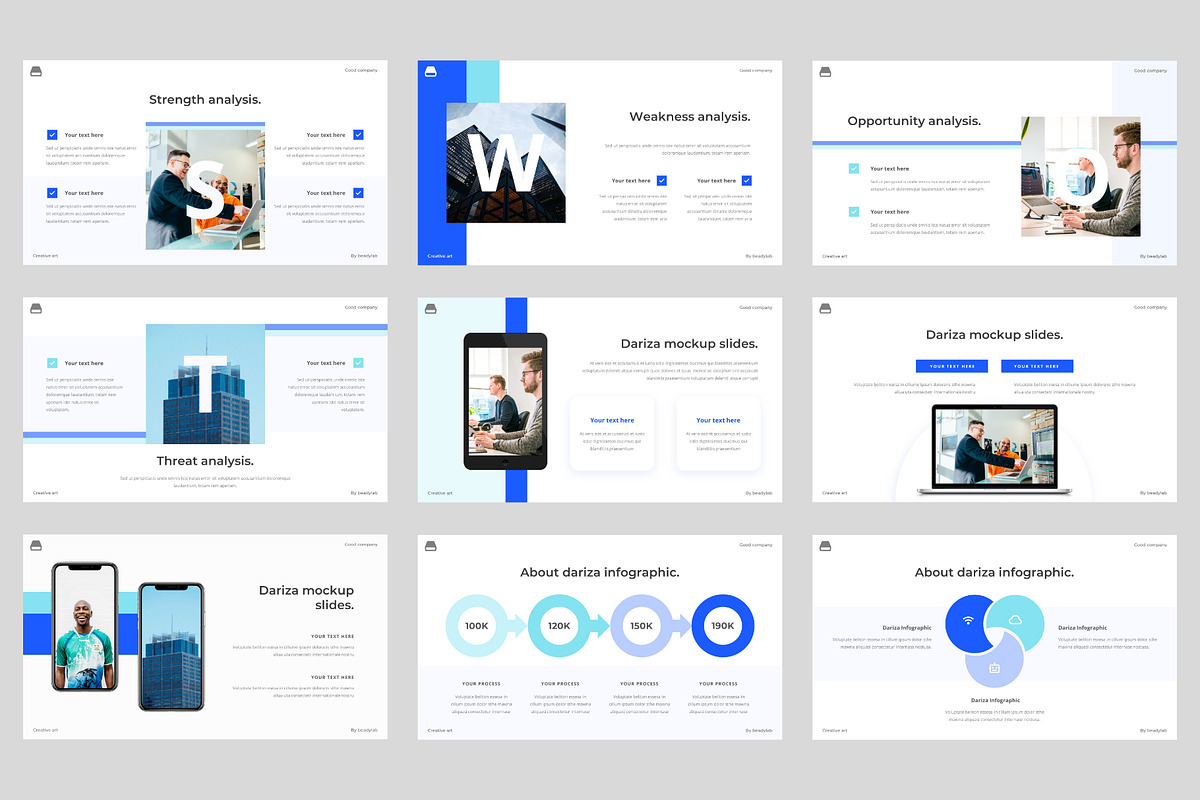 Dariza - Company PowerPoint Template, a Presentation Template by BeadyLab (Photo 5 of 6)