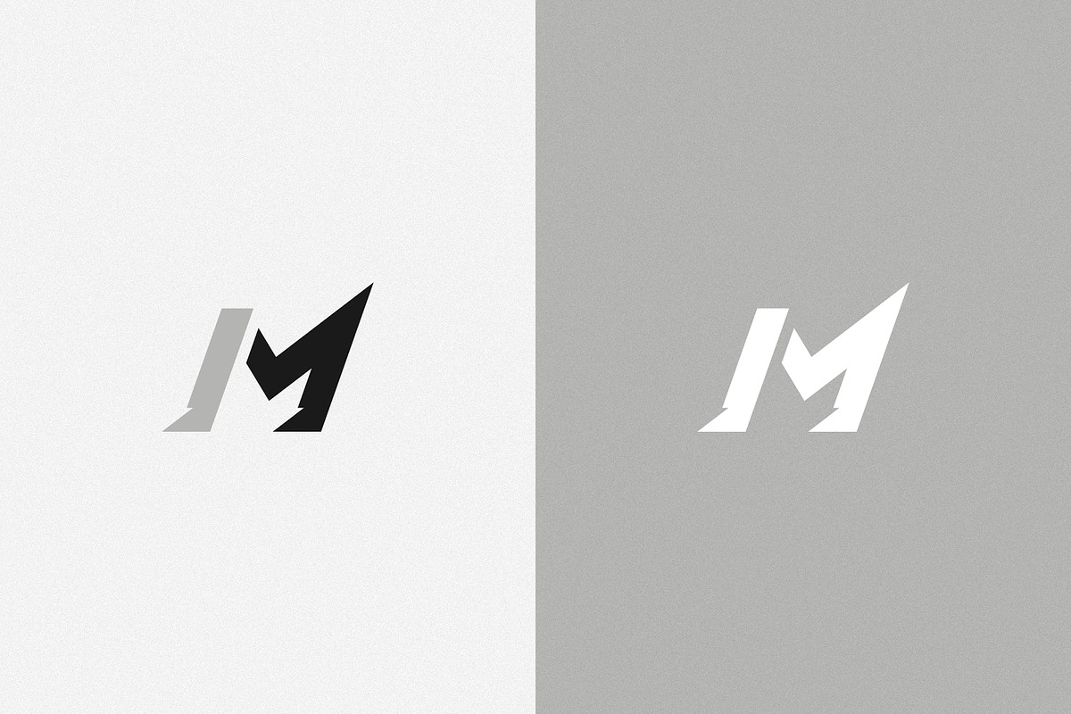 Bold Letter M Monogram Logo Template, a Branding & Logo Template by odyste (Photo 3 of 4)