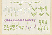 Vintage Spring Floral Patterns, a Pattern Graphic by PATTERNS etc. (Thumbnail 17 of 19)