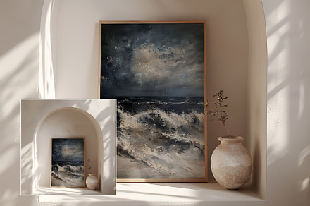 Greek Villa Frame Mockup | FR-GV-02