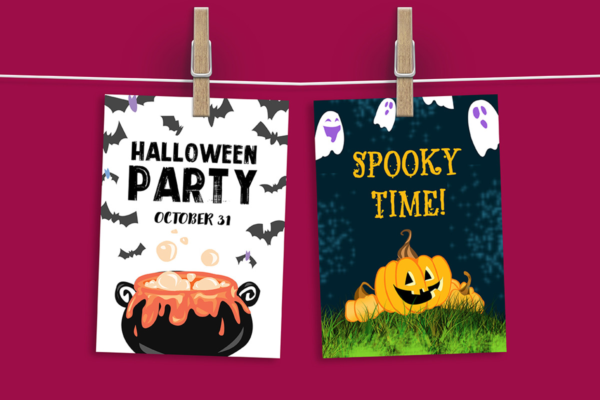 Halloween Design Elements, a Templates & Theme by Brianna Perdue (Photo 4 of 6)