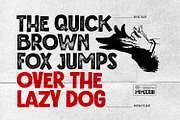 Chemicalife - Hand Drawn Letterpress, a Sans Serif Font by ikiiko (Thumbnail 2 of 7)