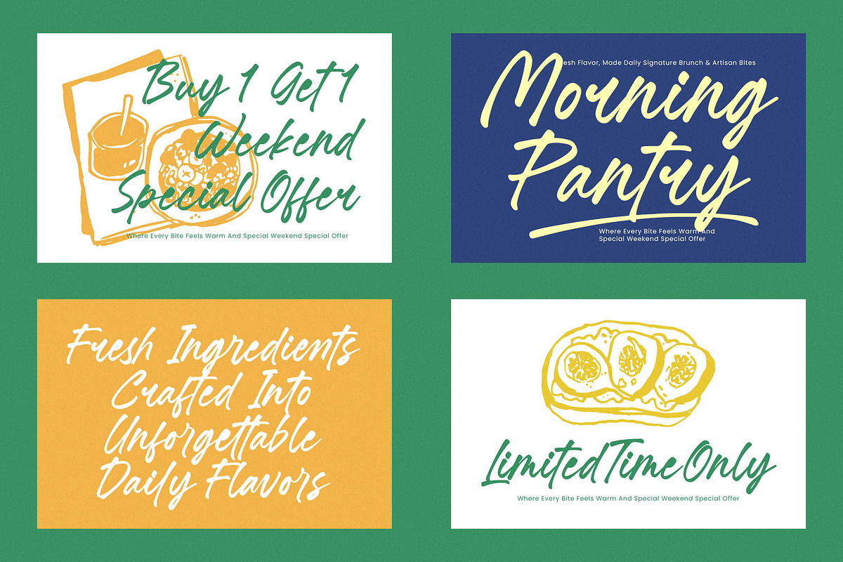 Hello Whisper Modern Handwritten, a Script Font by Letterena Studios Script (Photo 10 of 21)
