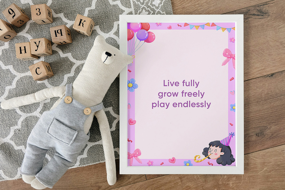 Balloon & Confetti Fun Watercolor, a Seasonal Illustration by CreativeValuation (Photo 9 of 11)