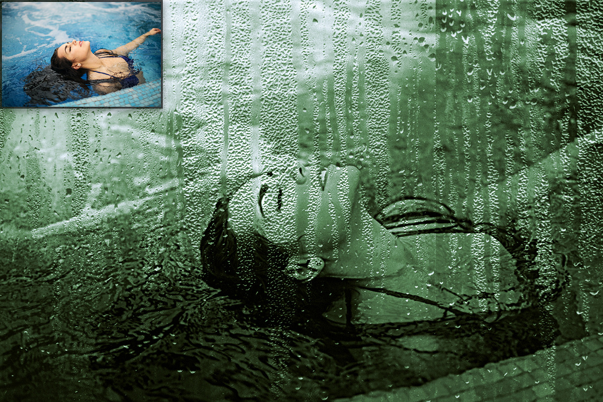 Wet Glass Effect Photoshop Action, an Action Add-On by Studio Retouch (Photo 11 of 16)
