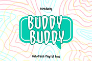 BUDDY - BUDDY playfull Font, a Serif Font by Randomtypesht (Thumbnail 1 of 5)