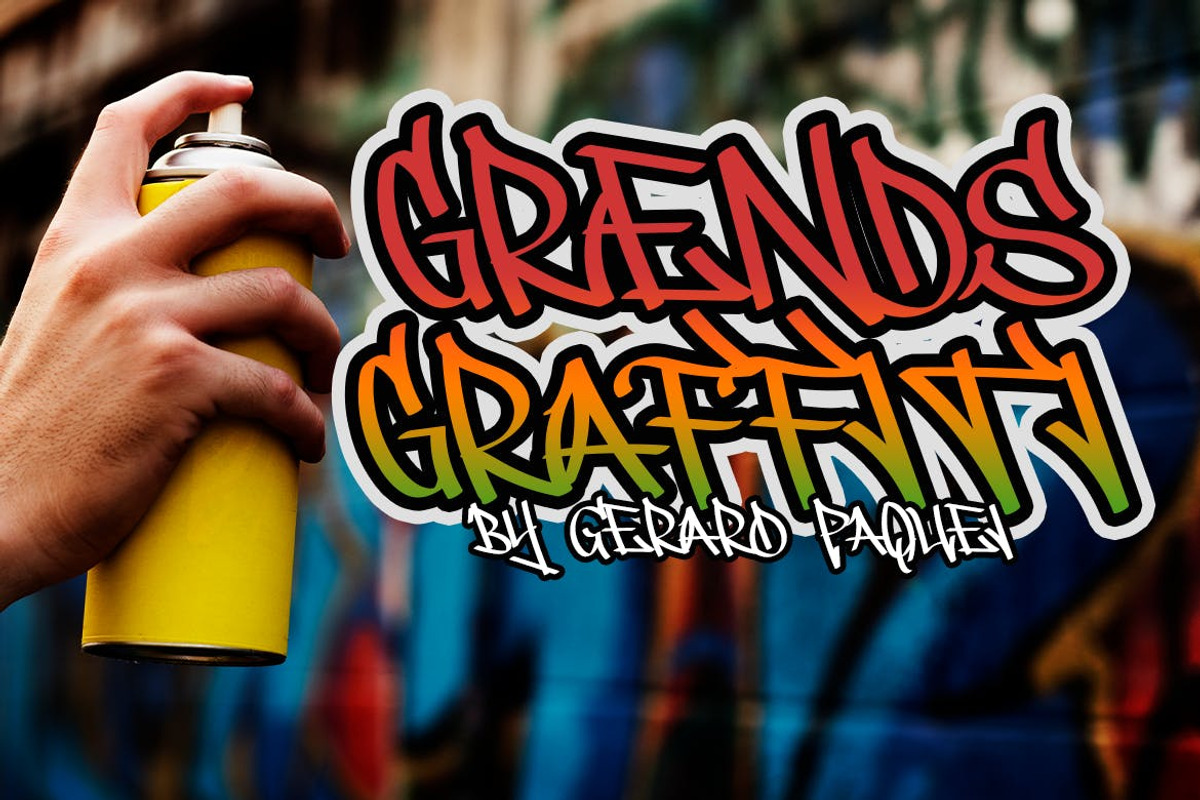 REBELIOUS - Powerful Graffiti font, a Font by TokoPress (Photo 9 of 10)