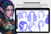 175 Procreate Elf Character Stamps, a Brush Add-On by Selentaori Studio (Thumbnail 6 of 12)