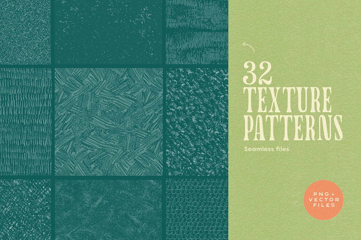 Seamless Textures—Set 02, a Texture Graphic by Basia Stryjecka (Photo 12 of 16)