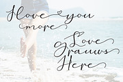 love biard, a Script Font by mightype (Thumbnail 6 of 6)