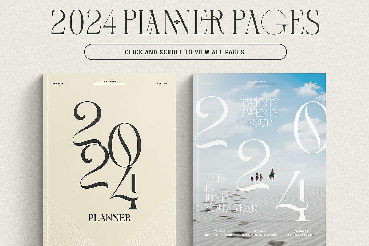 2024 Planner / Workbook for Canva, a Marketing Template by SilverStag Type Foundry (Photo 13 of 18)