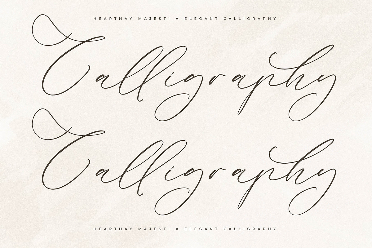 Hearthad Majestic Elegant Font, a Script Font by Storytype Studio (Photo 7 of 15)