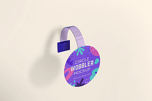 Wobbler Mockup