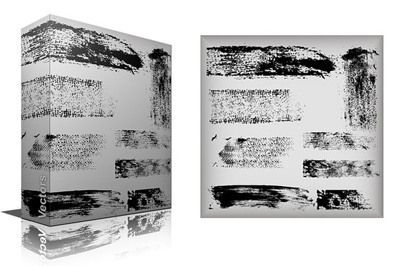 Grunge Edges Vectors Brushes