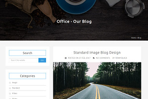 OFFICE - One Page WordPress Theme