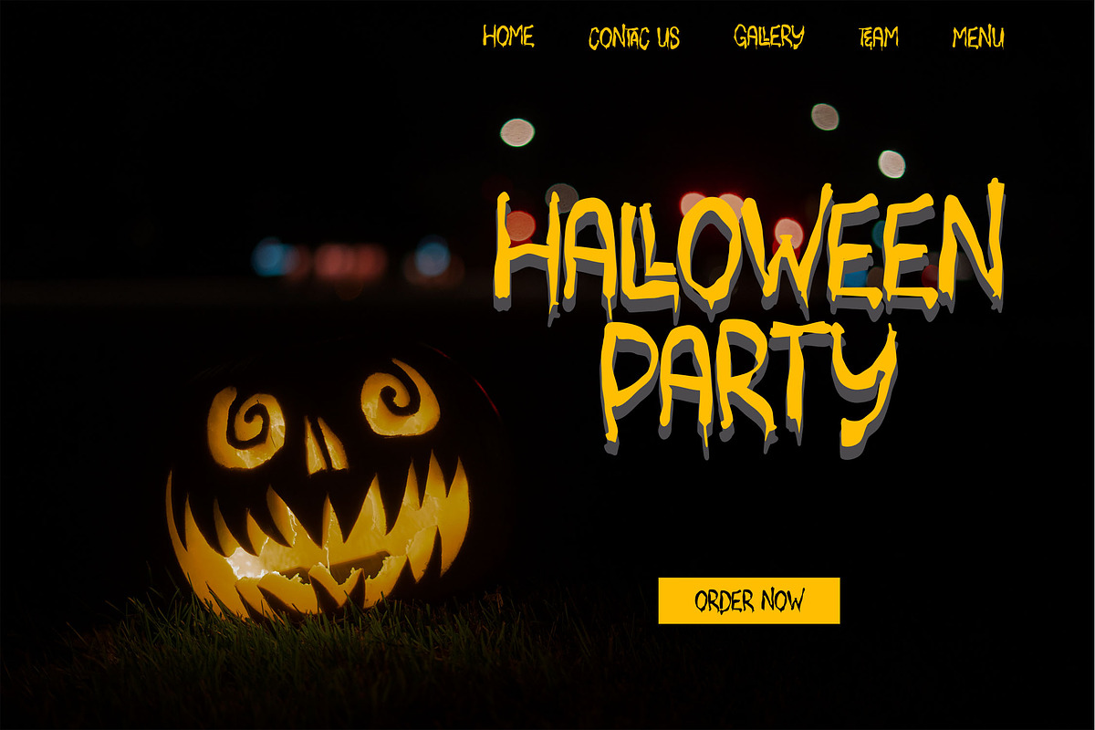 MONSTERIA - Halloween Font, a Font by NTC Graphic (Photo 2 of 8)