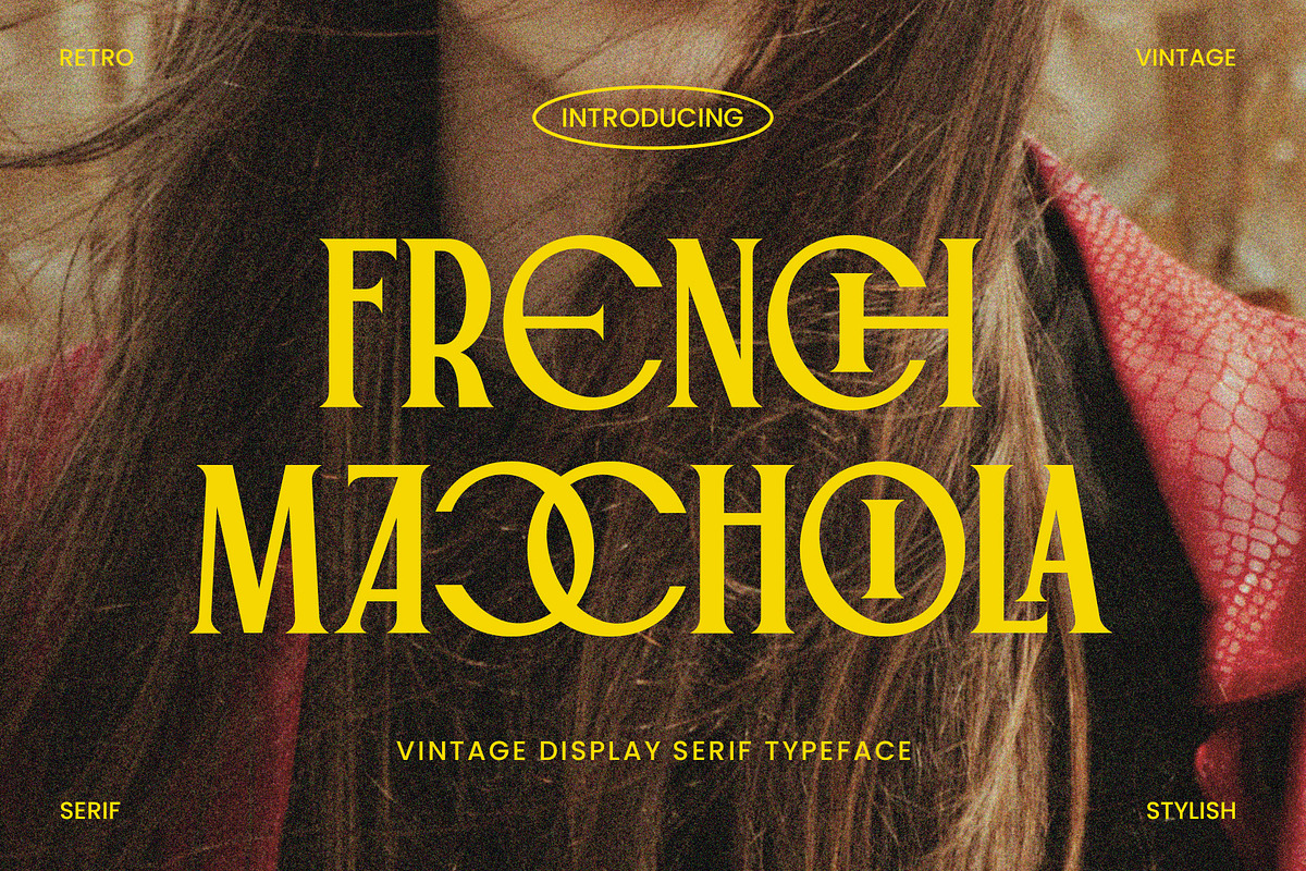 Macchiola | Vintage Display Serif, a Serif Font by Typoraith Co (Photo 1 of 15)