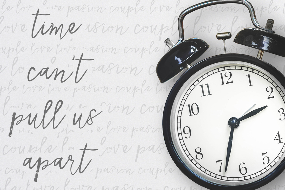 Kata!- cursive handmade font preview 3