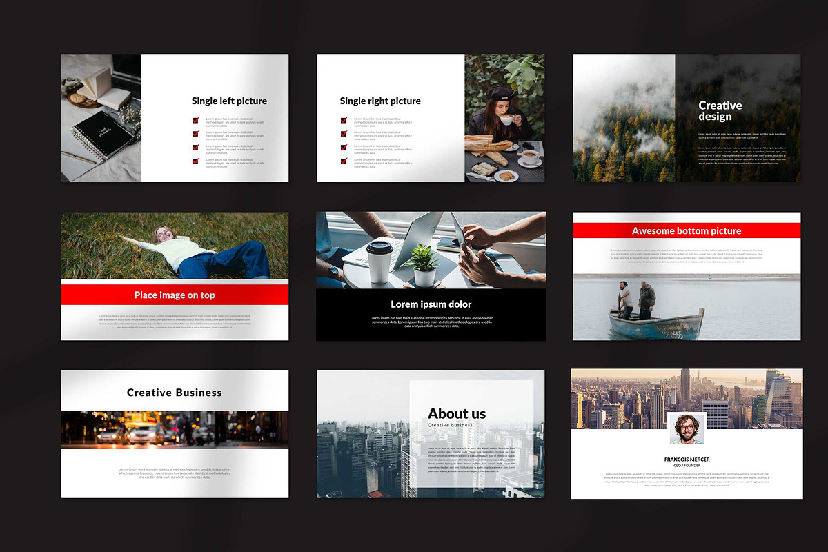 Makima Google Slides Template, a Presentation Template by Twntysix (Photo 4 of 4)