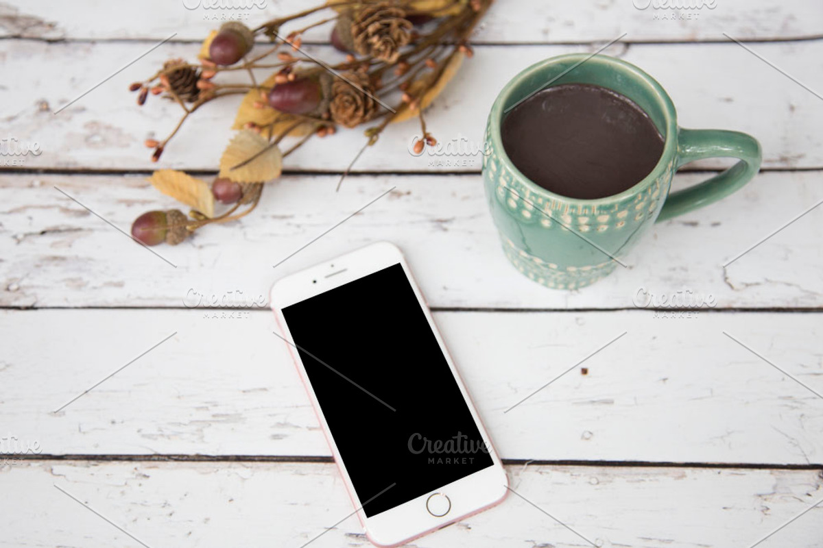 Hot Chocolate, an iPhone Mockup by Say Hello Photos (Photo 4 of 4)