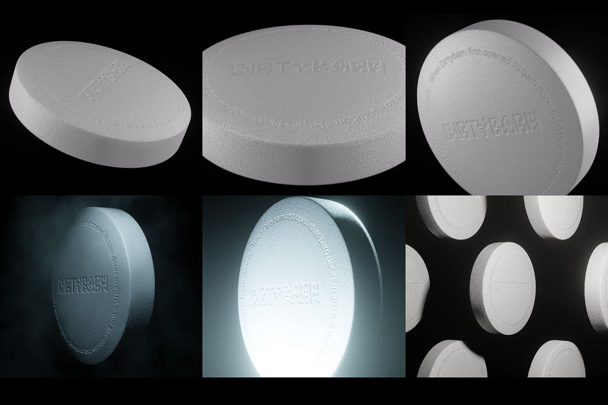 3D Tablet Pill Mockup, a Scene 3D Model by Dirtybarn (Photo 2 of 2)