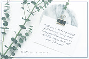 Alisha - Sweet Calligraphy Font, a Script Font by alphArtype (Thumbnail 5 of 9)