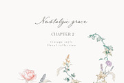 Vintage Floral Bundle, an Object Illustration by studioequinox (Thumbnail 51 of 65)