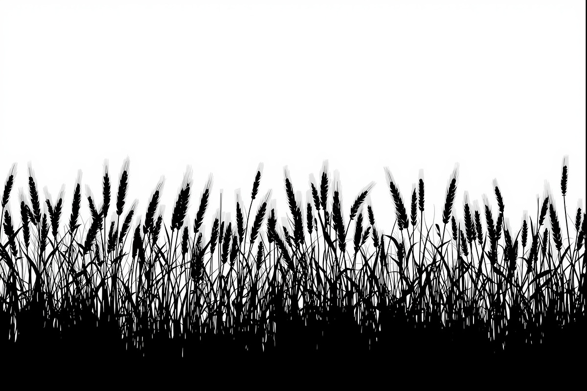 Farm Silhouette Wheat Clipart Set, an Illustration by BIPLOB EXPERT (Photo 8 of 9)
