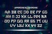 Revalingion - Modern Sci Fi Font, a Blackletter Font by Dhabee (Thumbnail 6 of 8)
