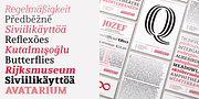 Jozef, a Serif Font by Underscore (Thumbnail 6 of 10)