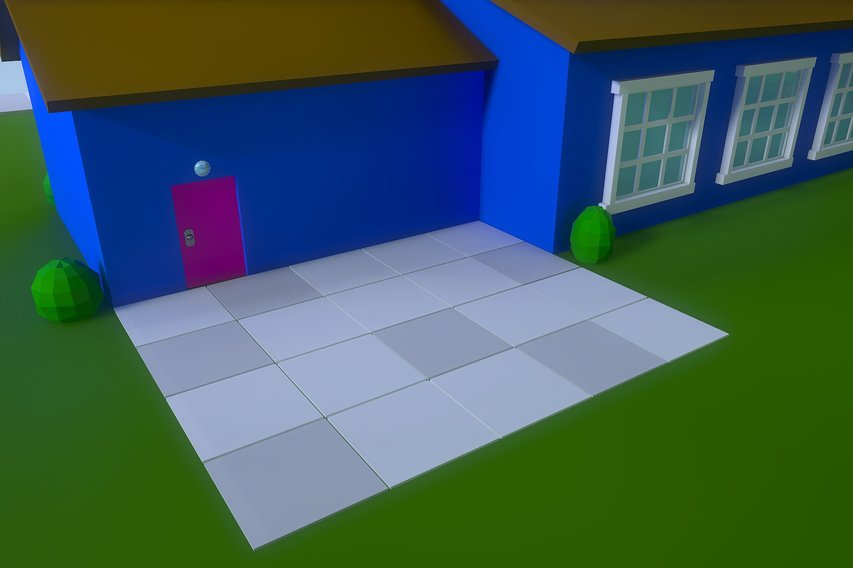 Low Poly House 1, an Architecture 3D Model by Midgardians (Photo 6 of 14)
