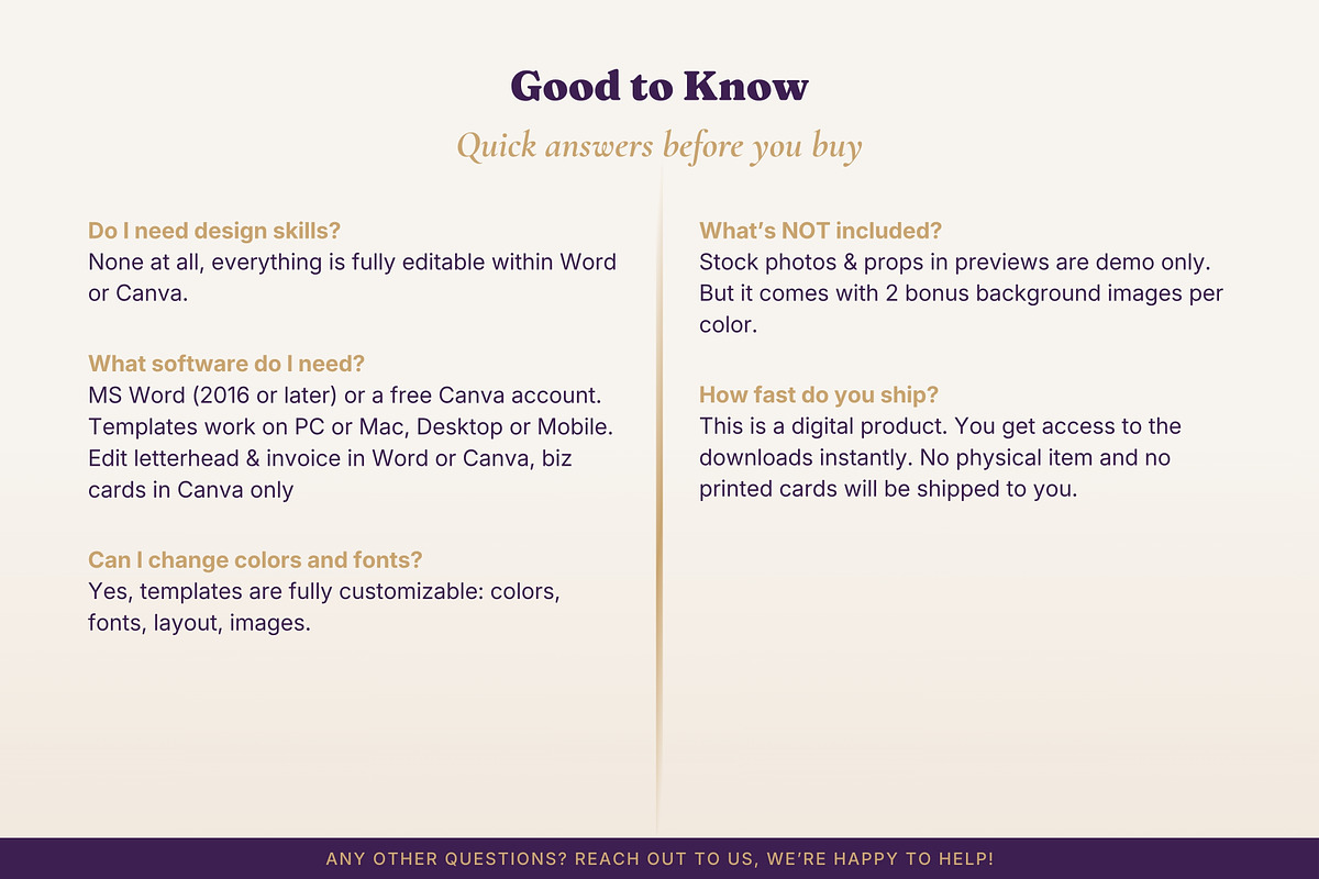 Business Starter Kit 3 Products, a Stationery Template by B2 Studio (Photo 17 of 19)