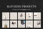 Yoga Instagram Highlight Covers, a Social Media Template by VeliusCreativeStudio (Thumbnail 7 of 9)