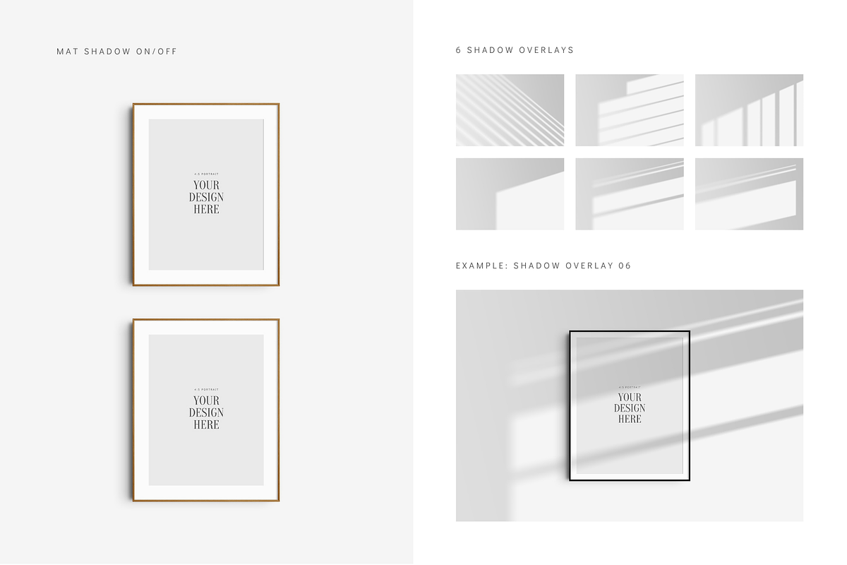 Frame Mockup 4:5 Portrait, a Mockup by DESIGN BY nube (Photo 4 of 15)