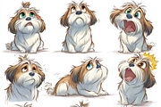 Funny Dog Sticker Pack 120+ Sheets, a Print Template by Virgo Studio (Thumbnail 10 of 16)