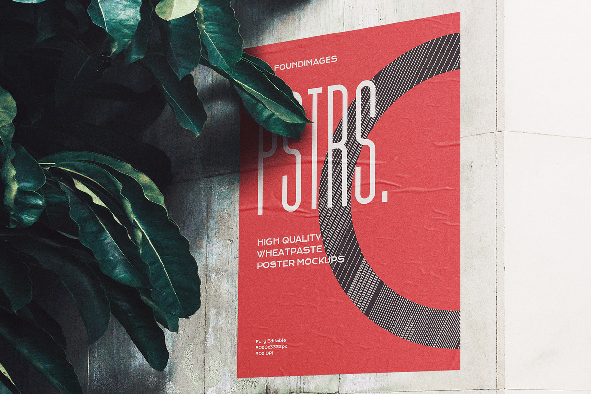 34 poster mockup bundle, an Advertising Mockup by FoundImages (Photo 10 of 34)