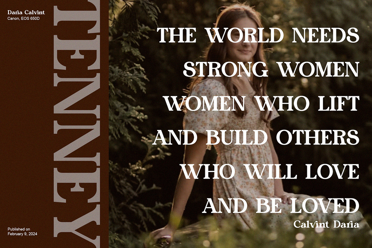 Morina Borick Elegant Ligature Serif, a Serif Font by Alfinart (Photo 6 of 10)