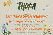 Thora – Playful Display Typeface, a Handwritten Font by Almarkhatype (Thumbnail 6 of 8)