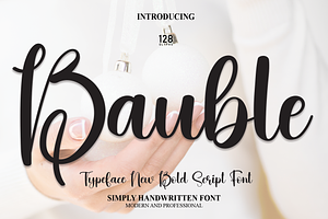 Bauble Script Font