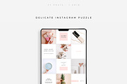 Delicate Instagram Puzzle, a Social Media Template by Swiss_cube (Thumbnail 1 of 2)