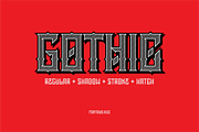 Death Layered Gothic Font, a Blackletter Font by FontDuo (Thumbnail 3 of 5)